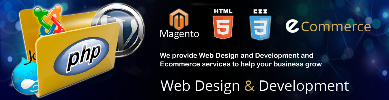 web design and development and ecommerce services